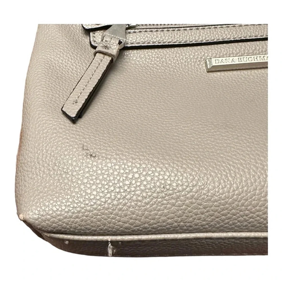 Grey/Beige Dana Bachman Crossbody Purse - Gently Used - Picture 5 of 6